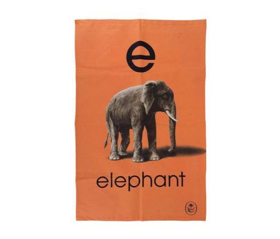 Ladybird Elephant Tea Towel