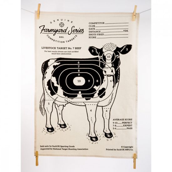 Tea Towel Targets - Beef