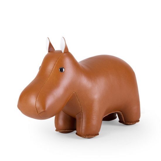 Zuny Paperweight Classic Hippo Tan